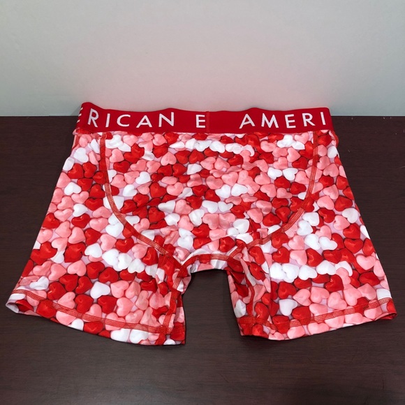 American Eagle Boxer Brief, Candy Hearts, Various Sizes - Picture 5 of 7
